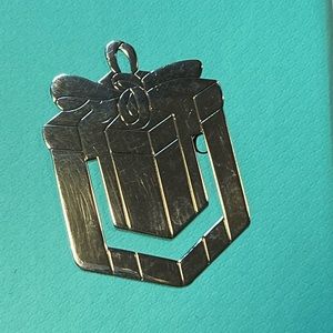 Tiffany & Co. Sterling Silver Gift Box Bookmark